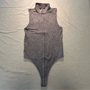 Forever 21 Charcoal Sleeveless Women’s  Bodysuit